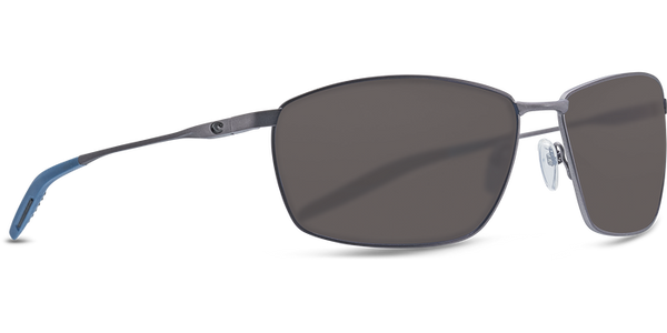 Costa Del Mar Turret 580P Polarized Sunglasses Matte Black/Green Mirror