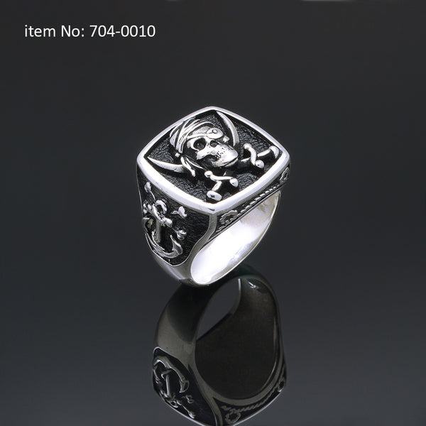 Axion Sterling Silver Pirate Ring