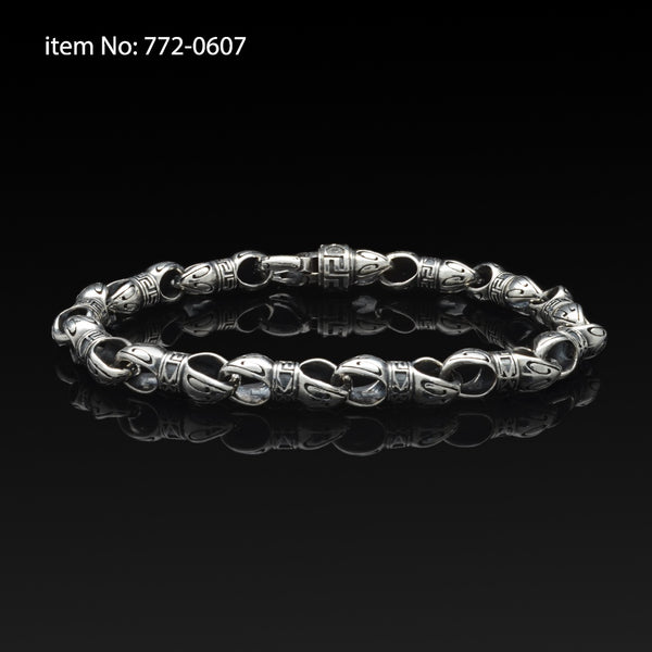 Axion Sterling Silver Link Bracelet