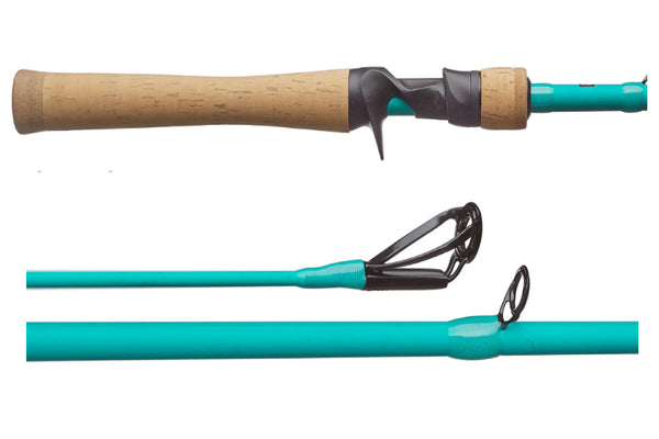 13 FISHING - Omen Green - 7'7 MH Casting Rod - Full Grip