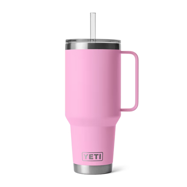 Yeti Rambler 42oz Straw Mug / Power Pink - Andy Thornal Company