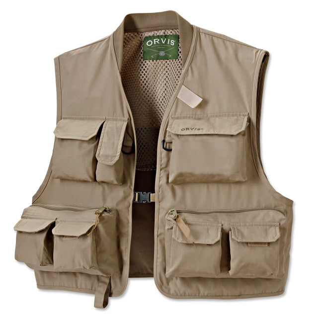 Amazon.com: BASSDASH Fly Fishing Vest with Pockets Adjustable Size for Men  Women Bass Trout Fishing FV12 : Sports & Outdoors