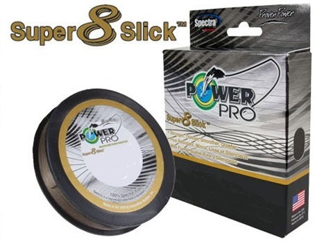 Power Pro Super 8 Slick Braided Fishing Line 20lb 150yd/Timber