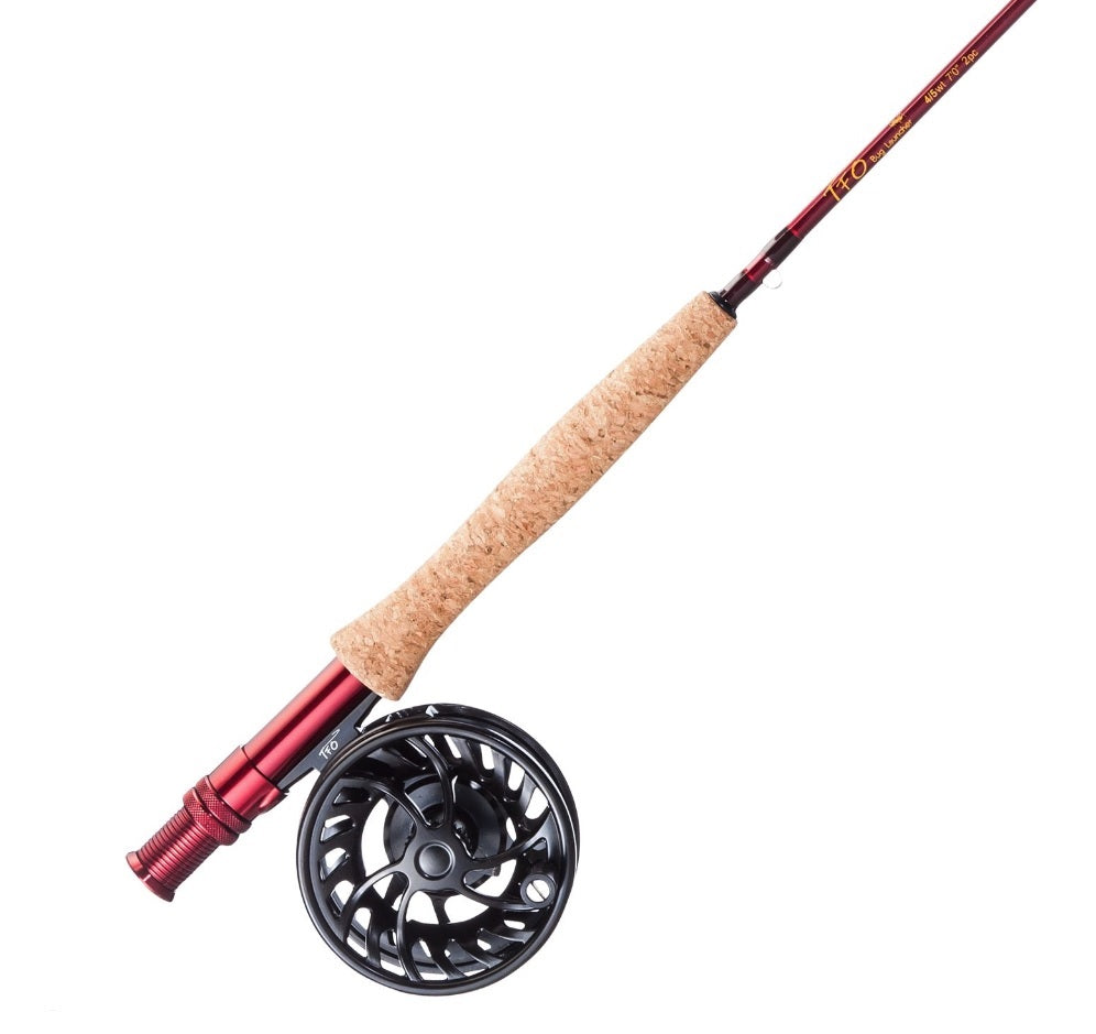TFO Bug Launcher Outfit 5/6 8ft 2pc Fly Rod and Fly Reel - Andy Thornal  Company