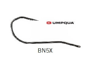 Umpqua XS435 BN5X Bendback Hooks, Buy Saltwater Fly Tying Hooks At The Fly  Fishers
