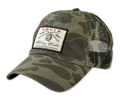 Orvis Retro Trucker Baseball Cap - Camo