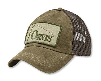 Orvis Bent Rod Waxwear Trucker Hat