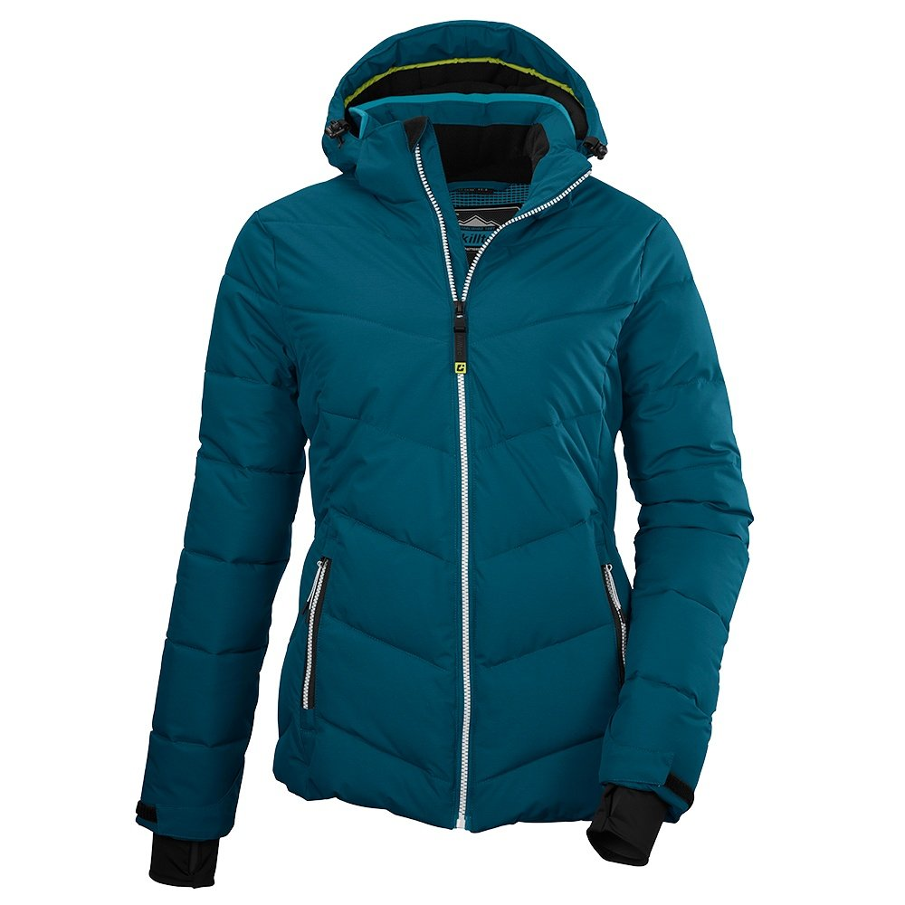 Killtec Women\'s KSW 82 Ski Thornal Company Jacket Dark - Turquoise Andy 