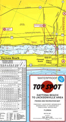Top Spot - Daytona Beach to Jacksonville Area Fishing and Recreation Map
