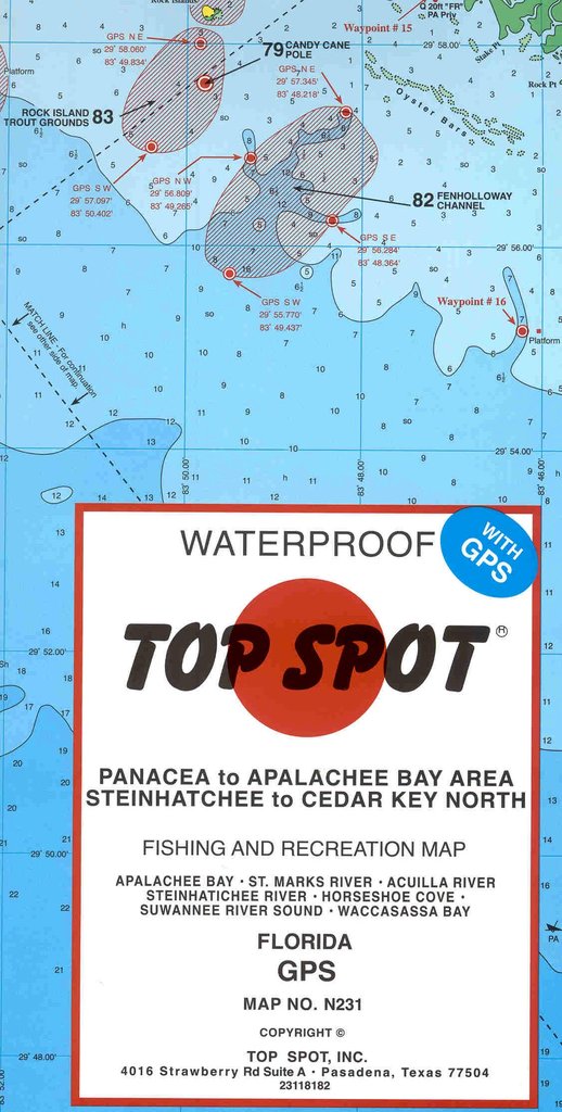 Cape Canaveral Area Top Spot Charts